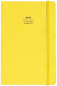 Nava Everything Pocket Notebook, Yellow