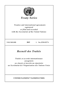 Treaty Series 3053 (English/French Edition)