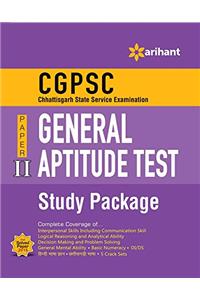 CGPSC General Aptitude Test  Paper-II Study Package