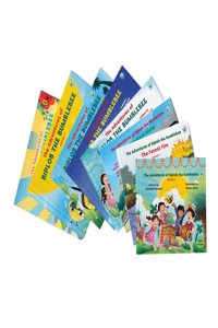 Biplob the Bumblebee The Adventures of Biplob the Bumblebee Series - Volume 1 to 8 (Combo of 8 Books) | Story Books For Kids 3 to 9 Yrs | Kids Story Books | Children Story Books | Bedtime Story Books