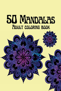50 Mandalas-Adult Coloring Book