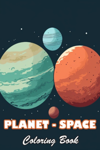 Planet and Space Coloring Book