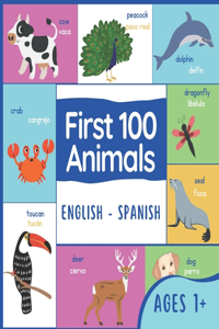 First 100 Animals Spanish