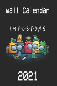 Imposter Wall Calendar 2021