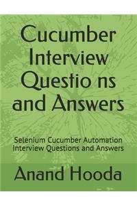 Cucumber Interview Questions and Answers