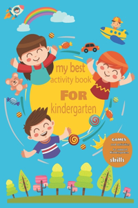 My best activity book for kindergarten