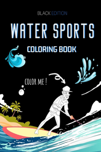 Water Sports Coloring Book