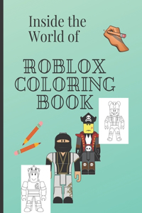 Inside the World of Roblox Coloring Book
