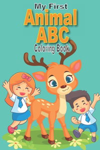 My First Animal ABC Coloring Book