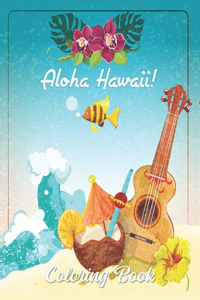 Aloha Hawaii Coloring Book