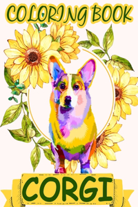 Coloring Book Corgi