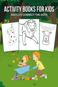 Activity books for kids ages 3-5 connect the dots