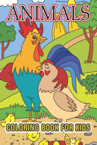 Animals Coloring book For Kids