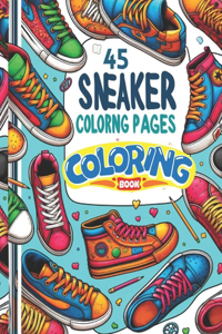 Sneaker Design Coloring Book