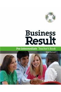 Business Result: Pre-Intermediate: Teacher's Book Pack
