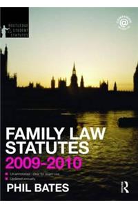 Family Law Statutes 2009-2010