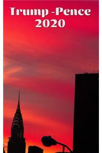 Trump- Pence 2020 Designer Sir Michael Huhn writing Drawing Journal