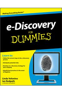 e-Discovery for Dummies