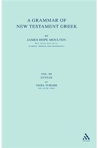 Grammar of New Testament Greek