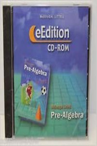 McDougal Littell Middle School Math: At-Home Tutor CD-ROM Pre Algebra