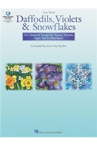 Daffodils, Violets and Snowflakes Book/Online Audio