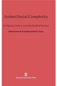 Animal Social Complexity