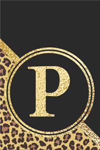 Letter P Notebook
