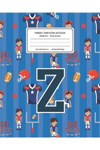 Primary Composition Notebook Grades K-2 Story Journal Z