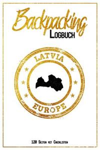 Backpacking Logbuch Latvia Europe 120 Seiten mit Checklisten