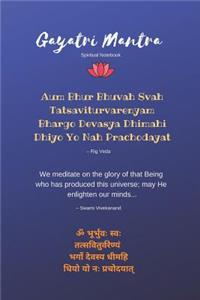 Gayatri Mantra Spiritual Notebook