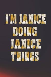 I'm Janice Doing Janice Things