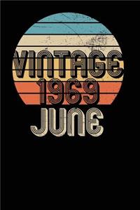 Vintage 1969 June
