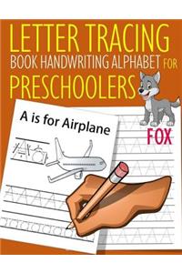 Letter Tracing Book Handwriting Alphabet for Preschoolers Fox