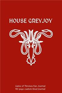 House Greyjoy Game of Thrones Fan Journal