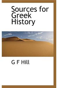 Sources for Greek History