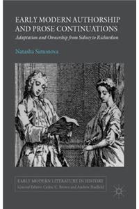 Early Modern Authorship and Prose Continuations