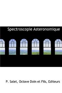 Spectroscopie Asteronomique