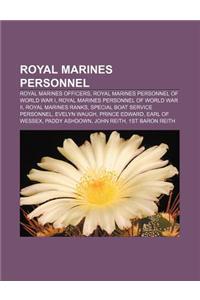 Royal Marines Personnel