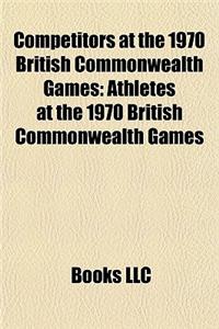 Competitors at the 1970 British Commonwealth Games