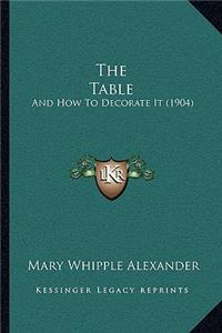 Table
