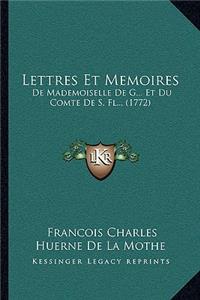 Lettres Et Memoires