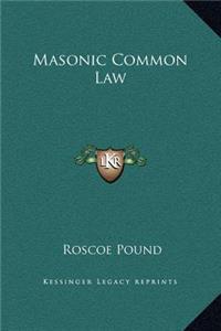 Masonic Common Law