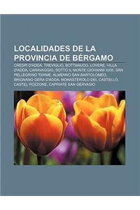 Localidades de La Provincia de Bergamo