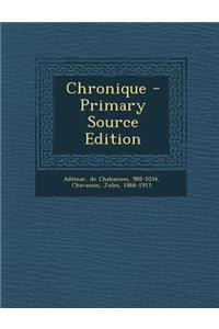 Chronique