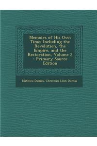 Memoirs of His Own Time