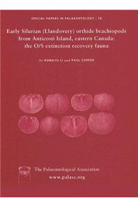 Special Papers in Palaeontology, Early Silurian (Llandovery) Orthide Brachiopods from Anticosti Island, Eastern Canada