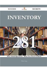 Inventory 281 Success Secrets: 281 Most ...