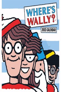 Where's Wally Easel Desk Calendar 2023