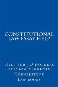Constitutional Law Essay Help