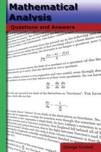 Mathematical Analysis